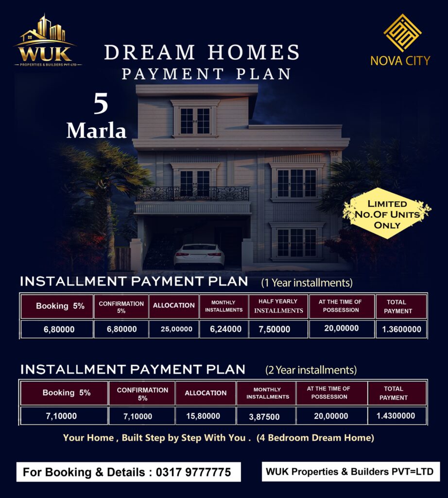 nova city payment al akhtar marketing