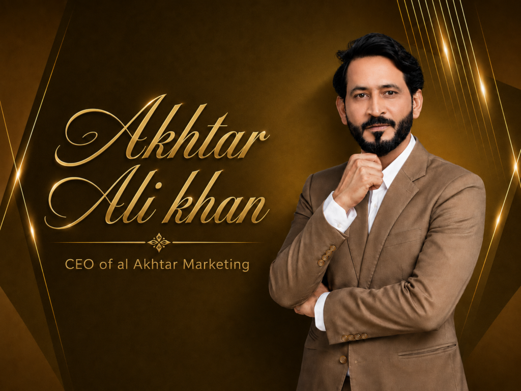 Akhtar Ali Khan, CEO of Al-Akhtar Marketing | Real Estate Leader in Islamabad